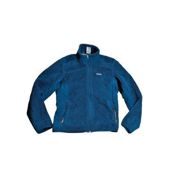 Patagonia Retro X Jacket Women's Size Medium Synchilla Fleece Deep Pile- Vintage - Picture 1 of 9